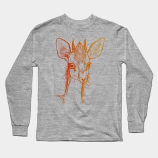 Dik-Dik  Red/Gold Long Sleeve T-Shirt